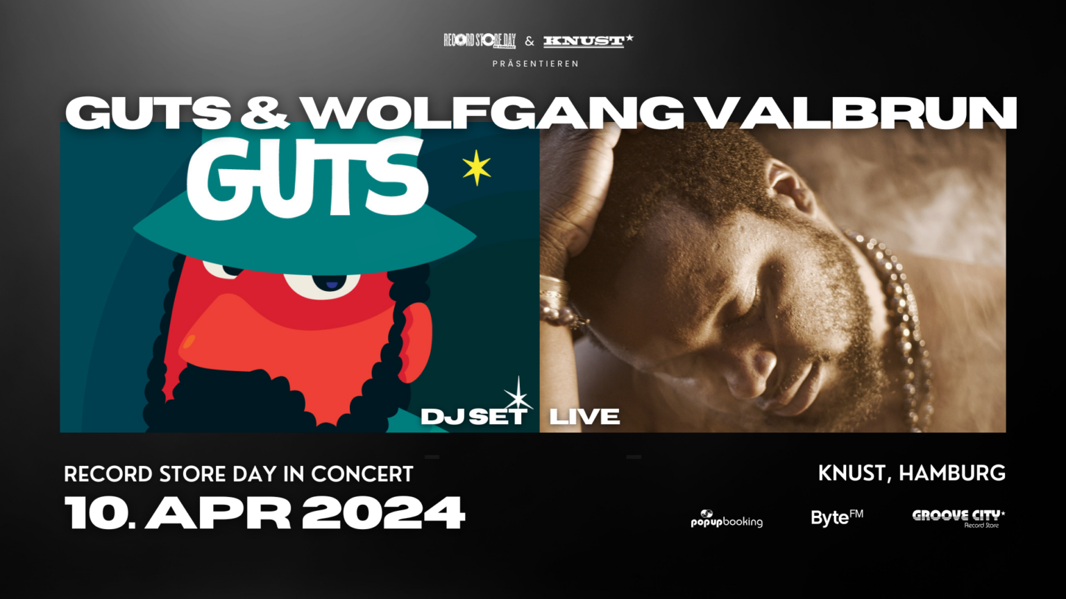 RSD IN CONCERT GUTS & WOLFGANG VALBRUN LEITEN RSD 2025 EIN RECORD